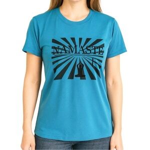 NAMASTE Women's Tee & Yoga Mat Bag